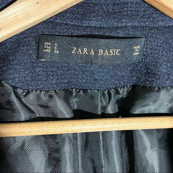 Navy Blue Winter Coat Size S - Picture 3 of 13